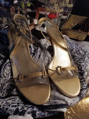 17"Annie Brand" Clear Heels