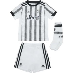 Adidas Juventus 22/23 Little Kids Home Mini Kit