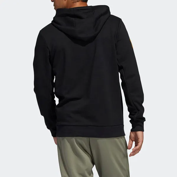adidas ROSE PO Basketball Sports Pullover Sweatshirt Black, black