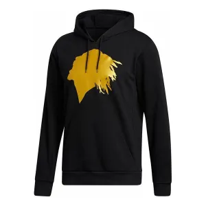 adidas ROSE PO Basketball Sports Pullover Sweatshirt Black, black