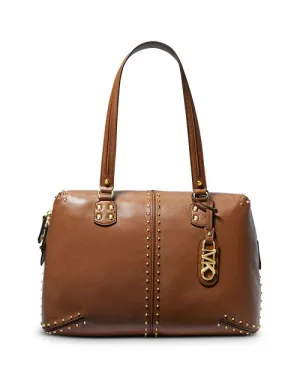 Astor Michael Kors Large Leather Crossbody Bag, Brown