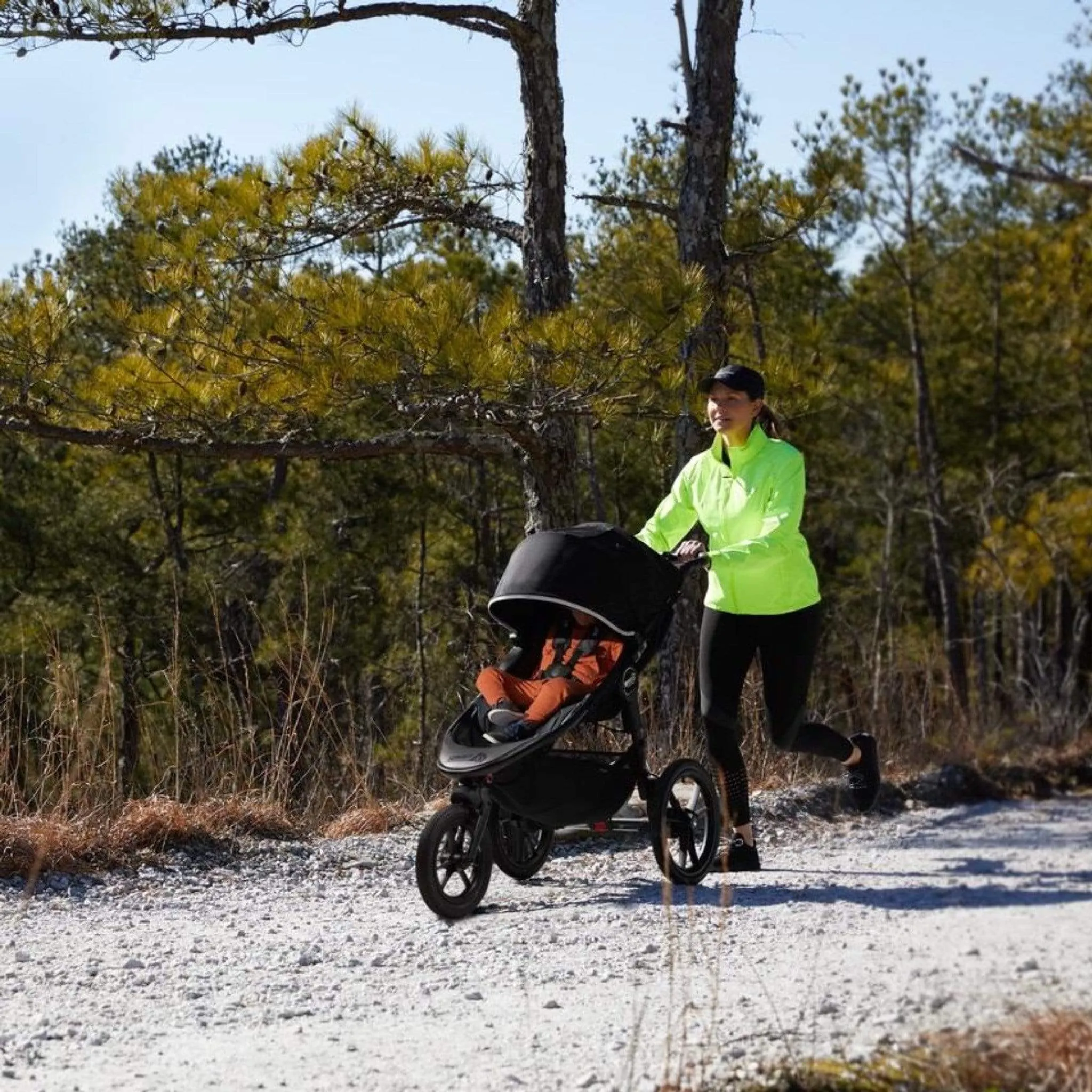 Baby Jogger Summit X3 Single Stroller Midnight Black