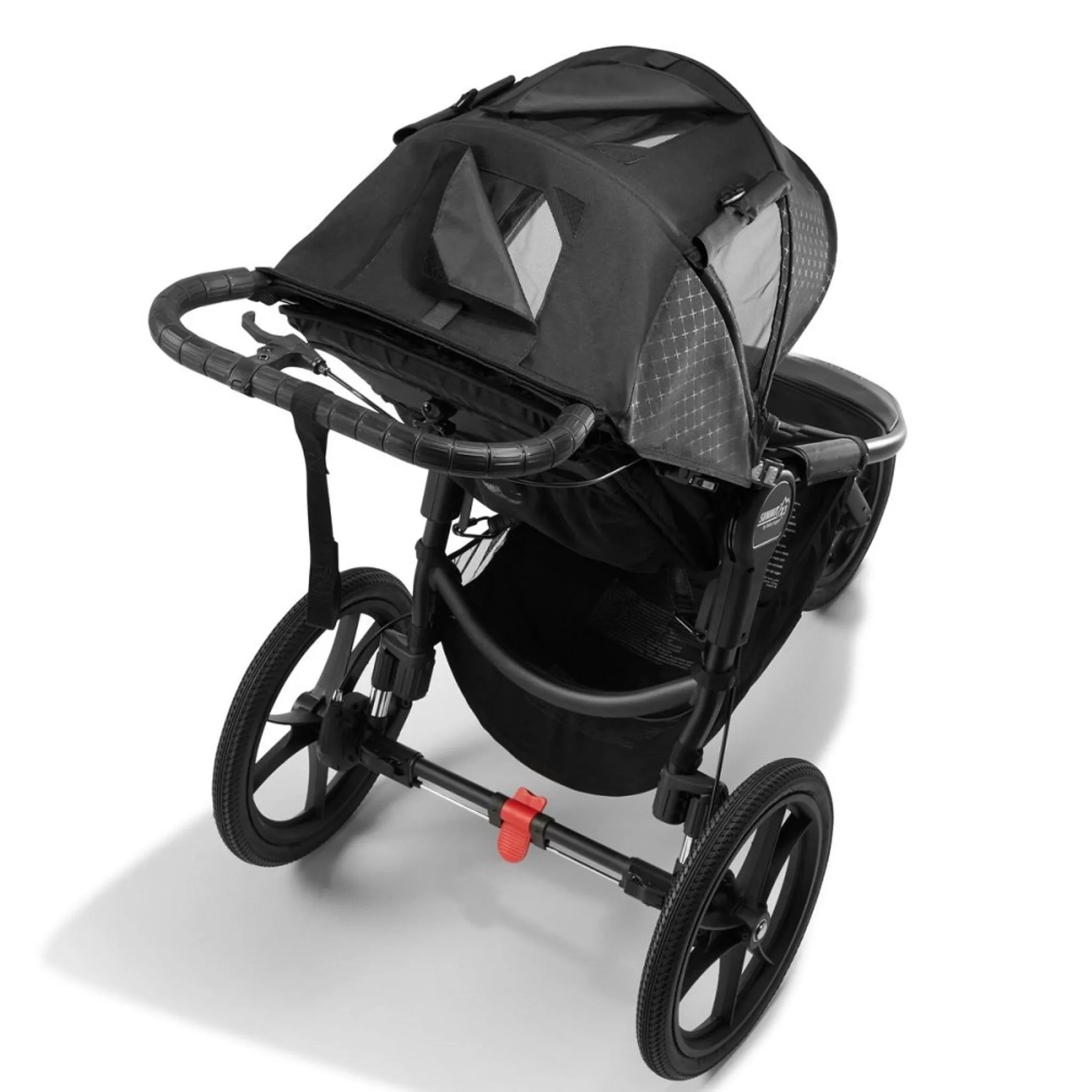 Baby Jogger Summit X3 Single Stroller Midnight Black