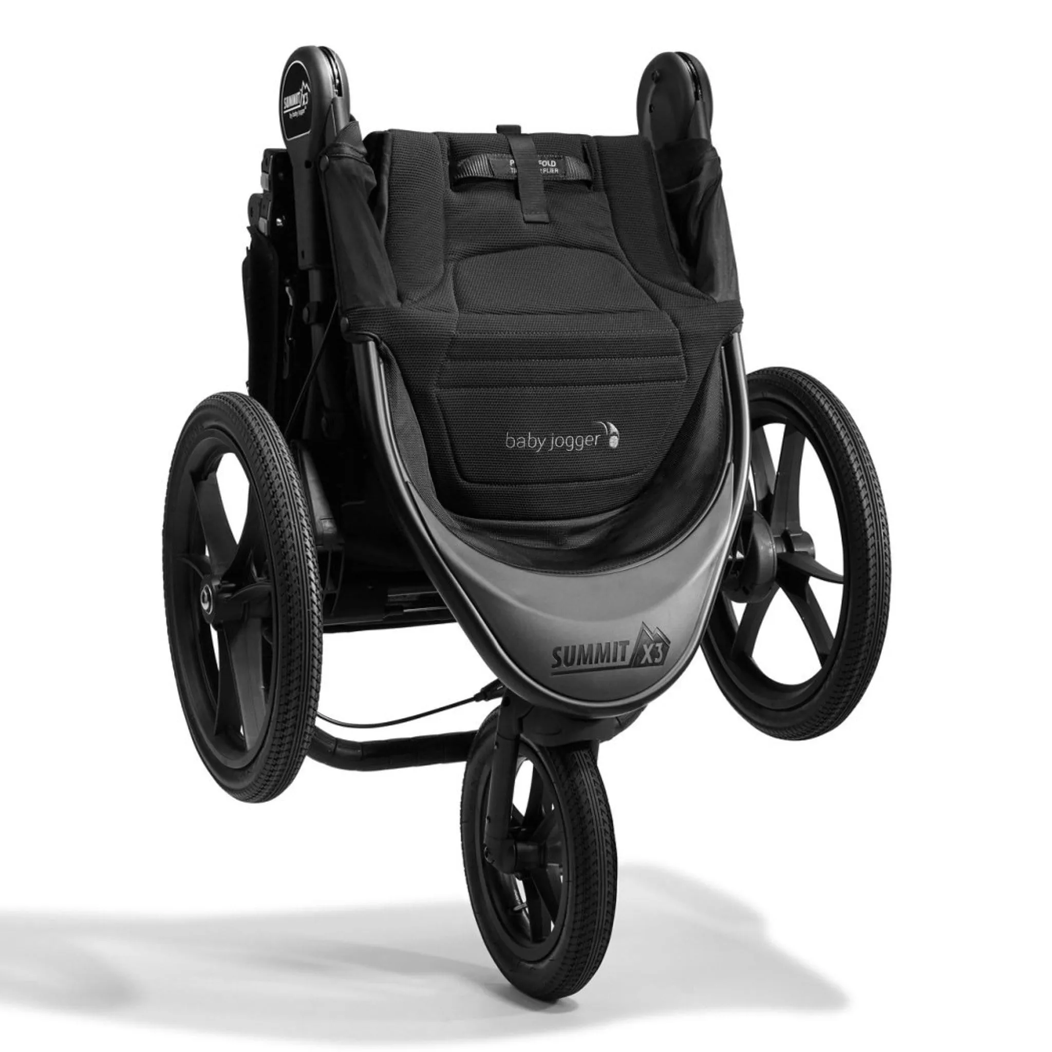 Baby Jogger Summit X3 Single Stroller Midnight Black