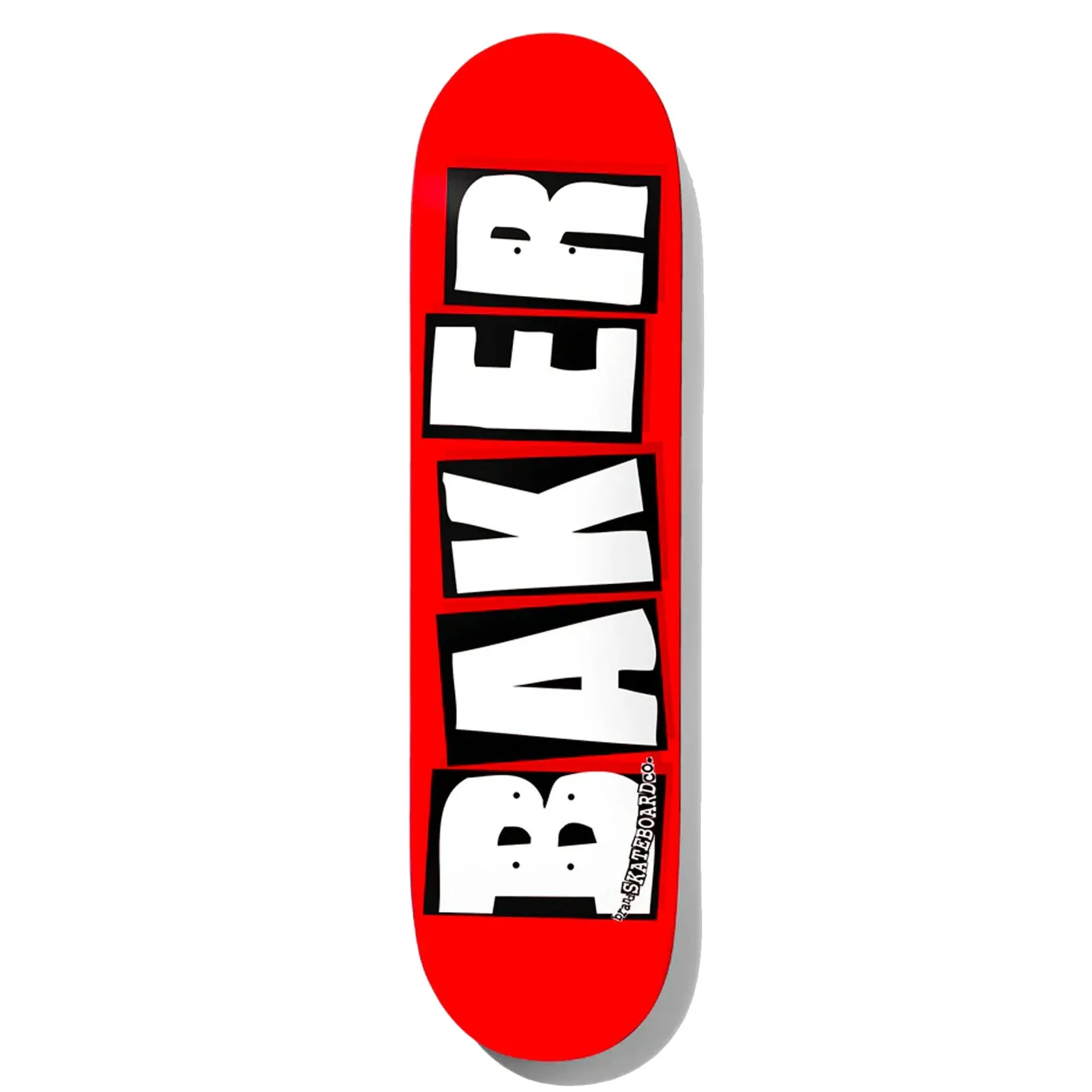 Baker Brand Logo White Deck 7.56"