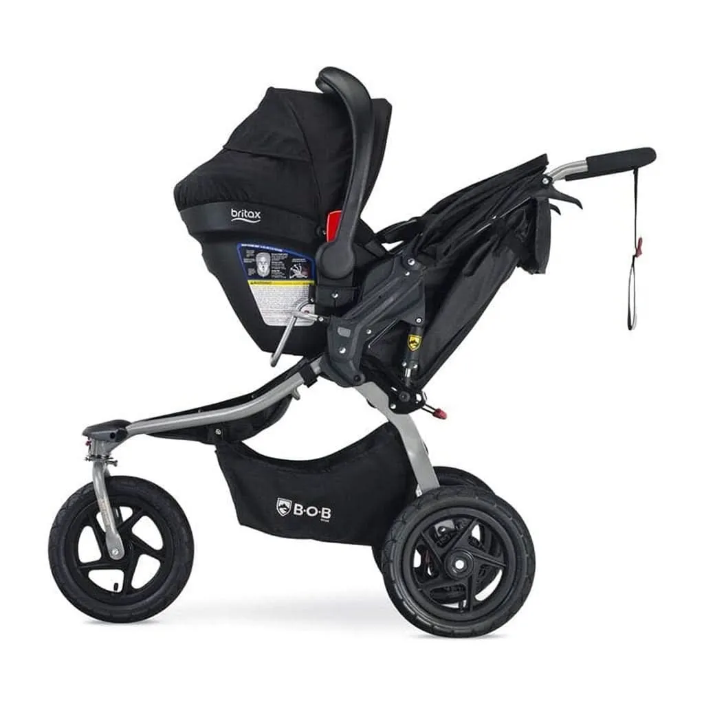 Bob Gear Rambler Travel System with Britax B-Safe Gen2 Infant Car Seat, Black