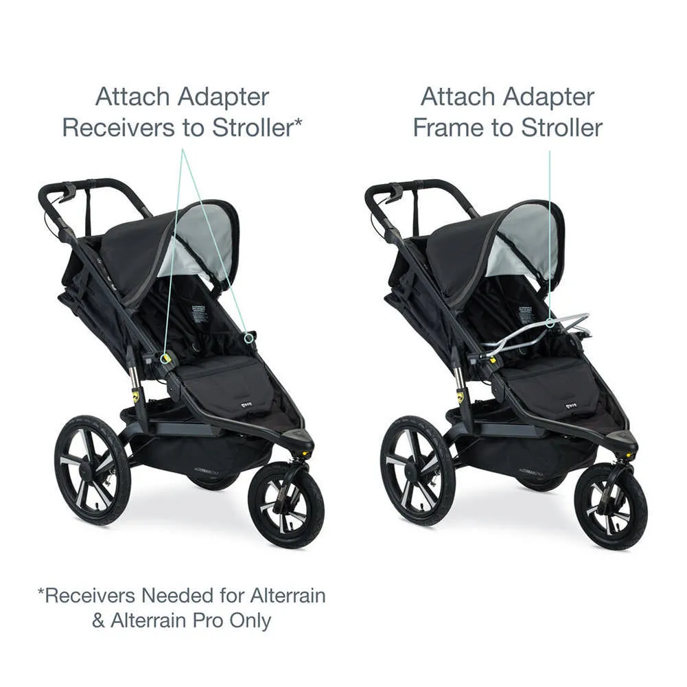 B.O.B Gear Single Jogging Stroller Adapter for Chicco Infant Car Seats