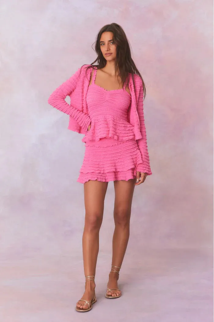 Celosia Cardigan - Lovestruck Pink [LoveShackFancy]