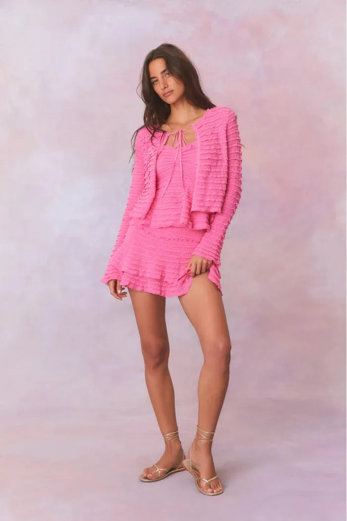 Celosia Cardigan - Lovestruck Pink [LoveShackFancy]