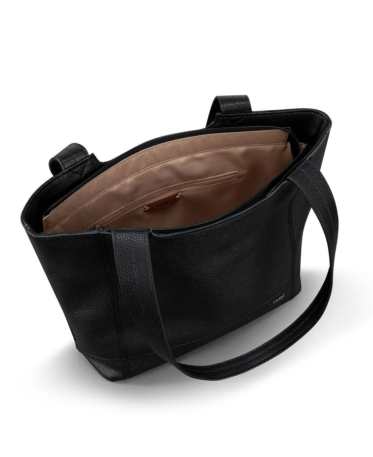 De Young The Sak Leather Tote Bag, Black