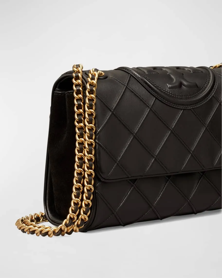 Fleming Tory Burch Woven Sheepskin Convertible Bag