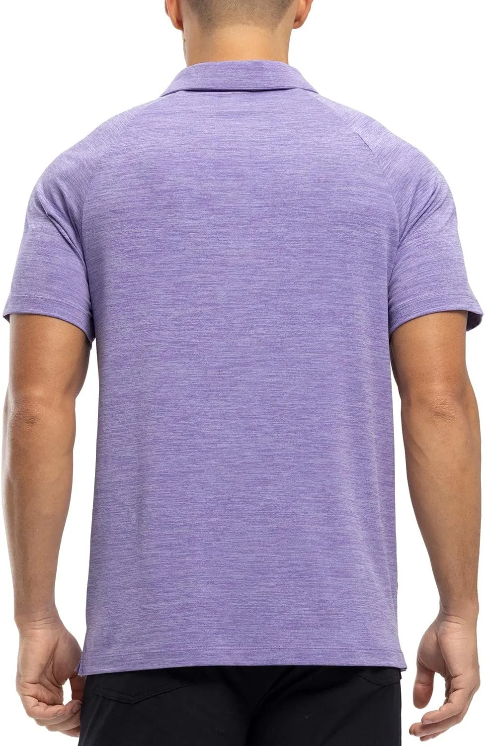 Gopune Men's Polo Shirts Short Sleeve Dry Fit Casual Sports Golf Collared Shirts with Pocket