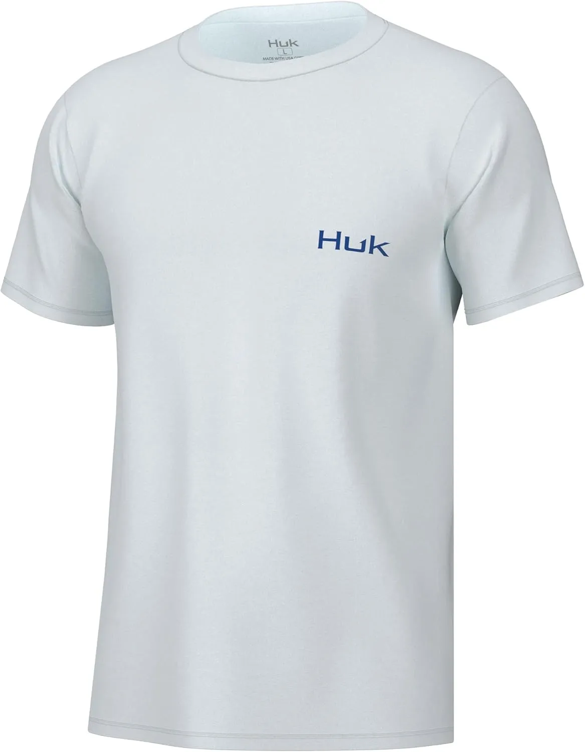 HUK Men's Fishing Graphic Tee, Performance Short Sleeve, Quick-Dry
