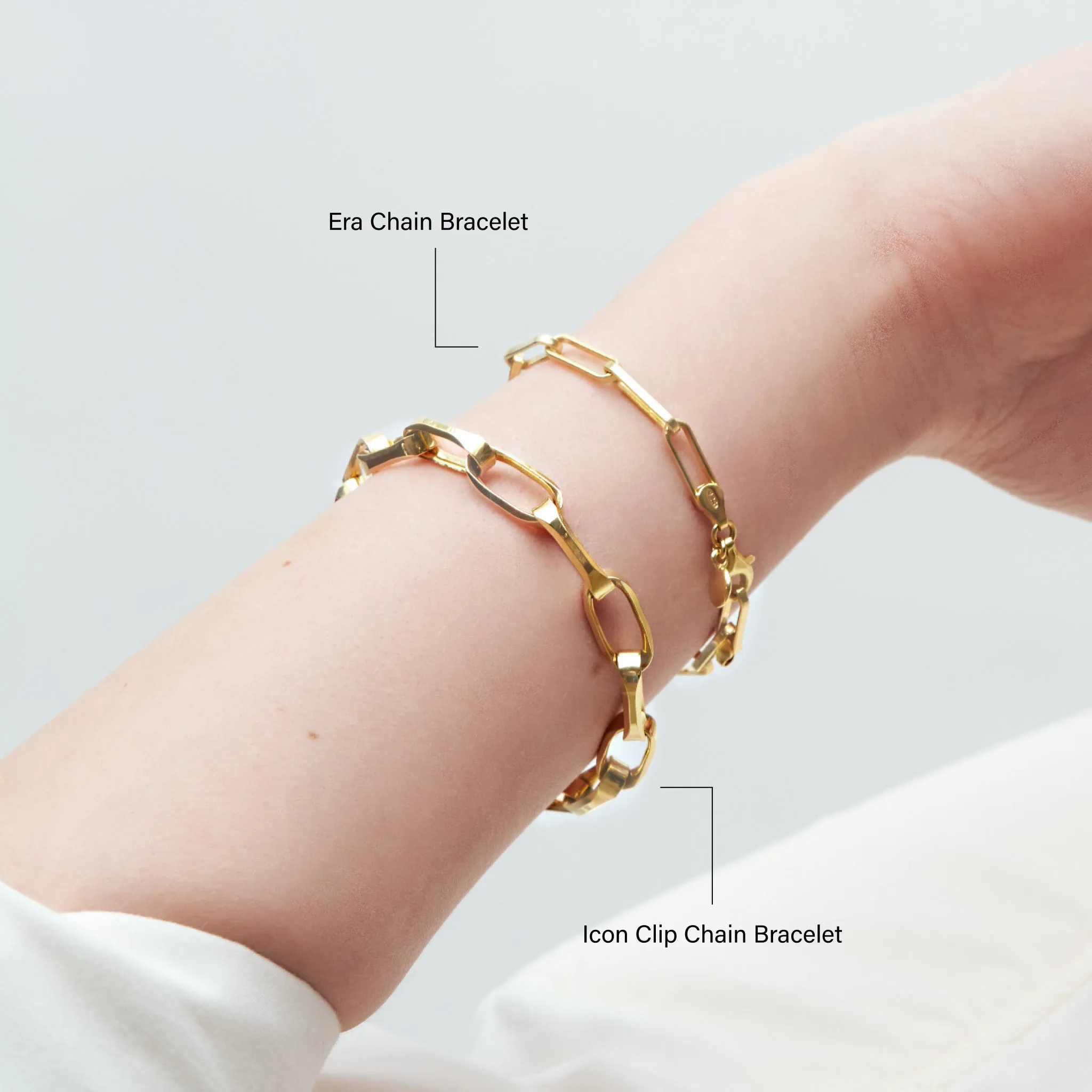 Icon Clip Chain Bracelet