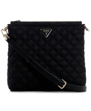 Jaxi Tourist GUESS Quilted Shoulder Bag, Black