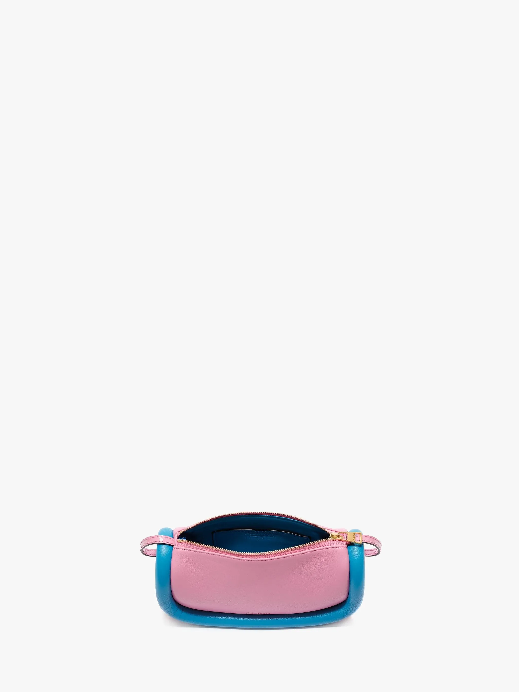 JW Anderson Leather Crossbody Bag, Blue