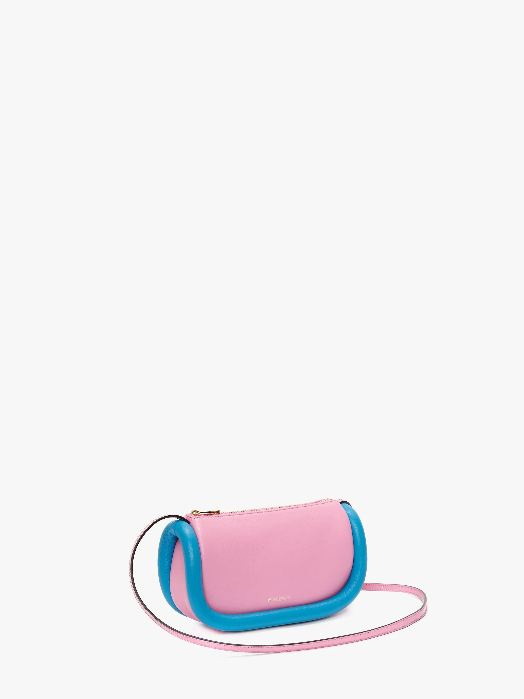 JW Anderson Leather Crossbody Bag, Blue