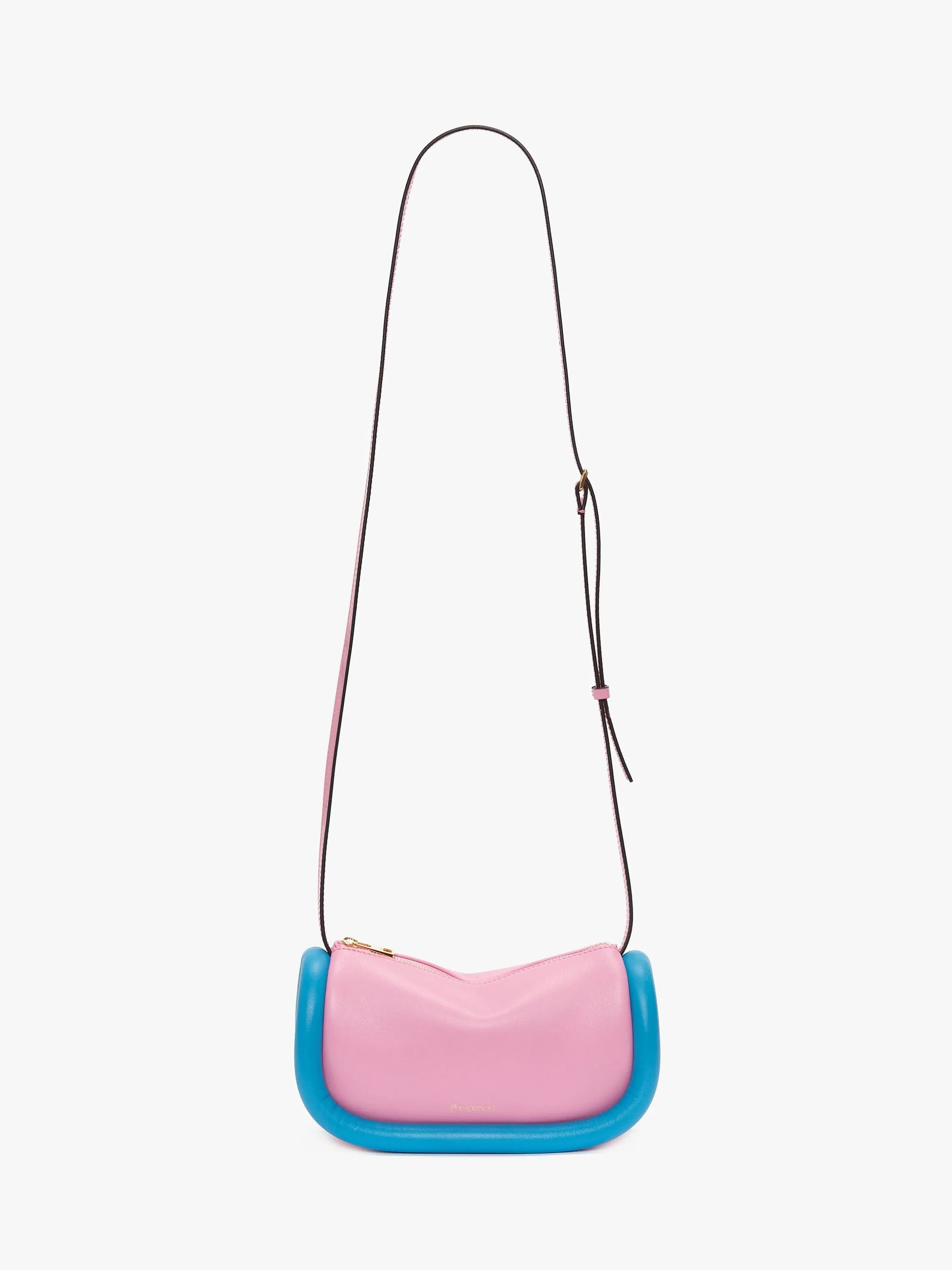 JW Anderson Leather Crossbody Bag, Blue