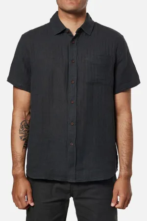 Katin Alan Solid Shirt - BLACK WASH