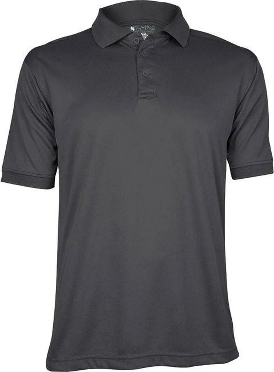 LAPG Men's Recon Jersey Short Sleeve Polo Shirt, Anti-Wrinkle, Moisture-Wicking Polo Shirt for Men, Comfortable Tactical Polo