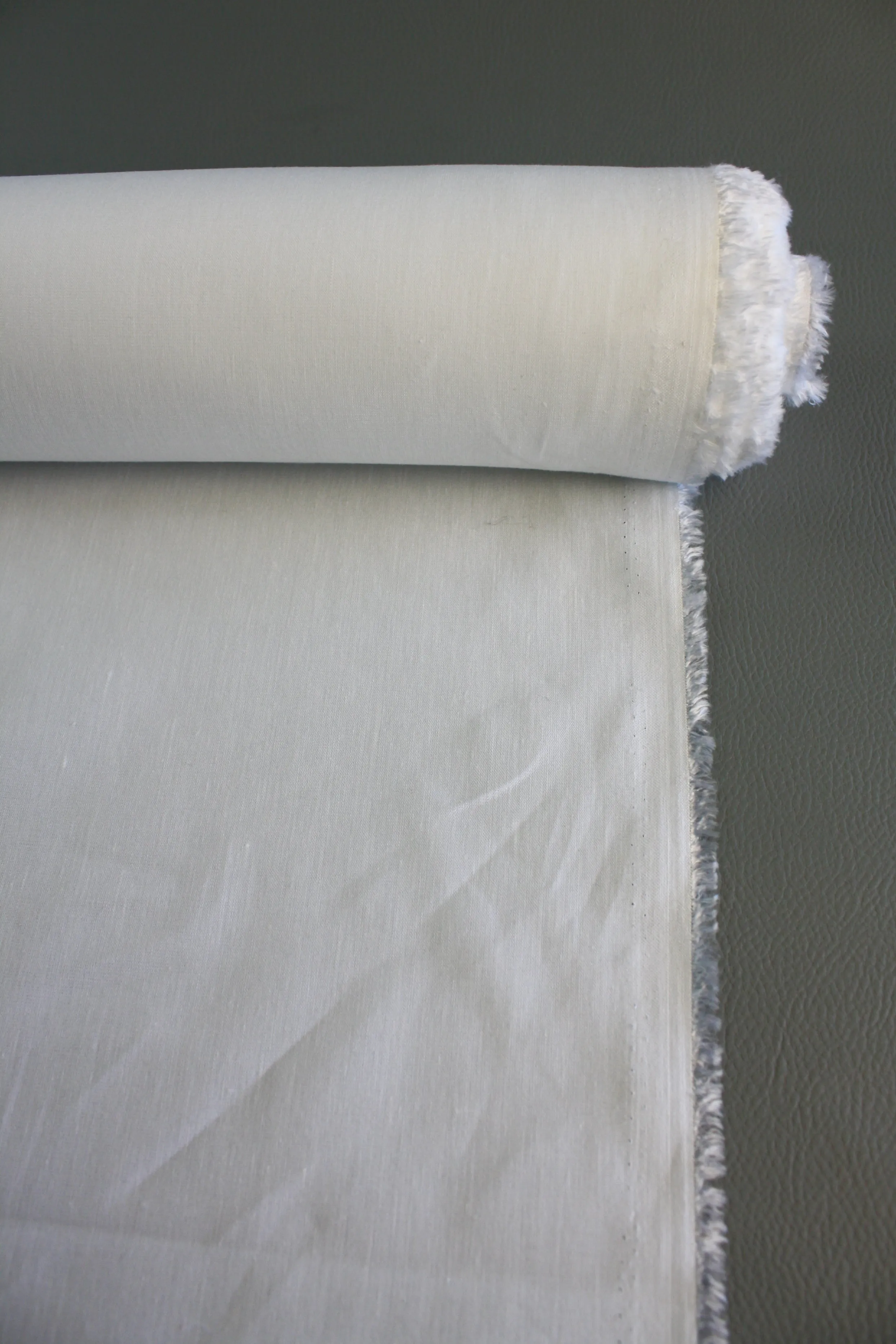 Leon - Japanese Stretch Linen | Ice