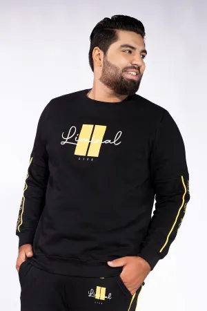 Liminal Black Sweatshirt (Plus Size) - W21 - MSW020P