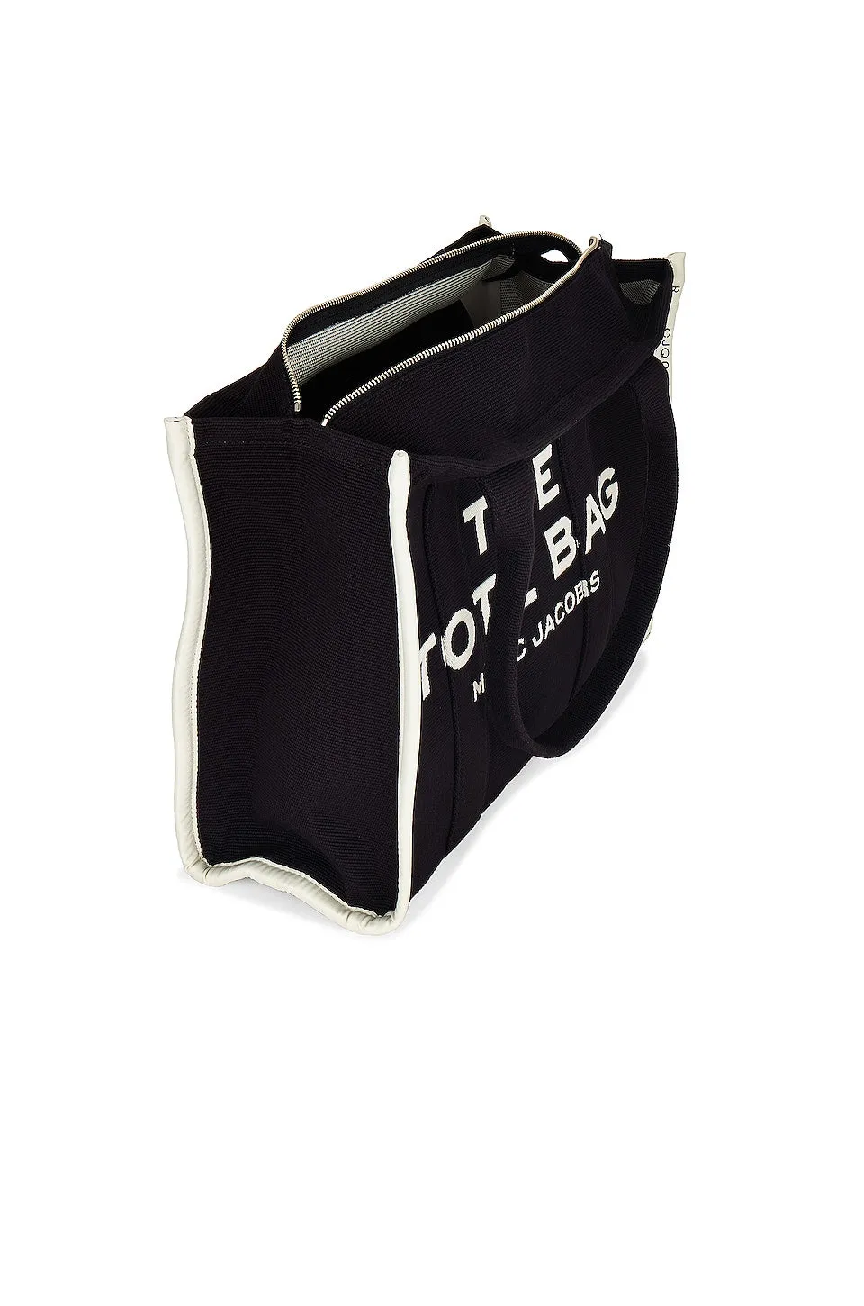 Marc Jacobs The Jacquard Large Tote Bag, black