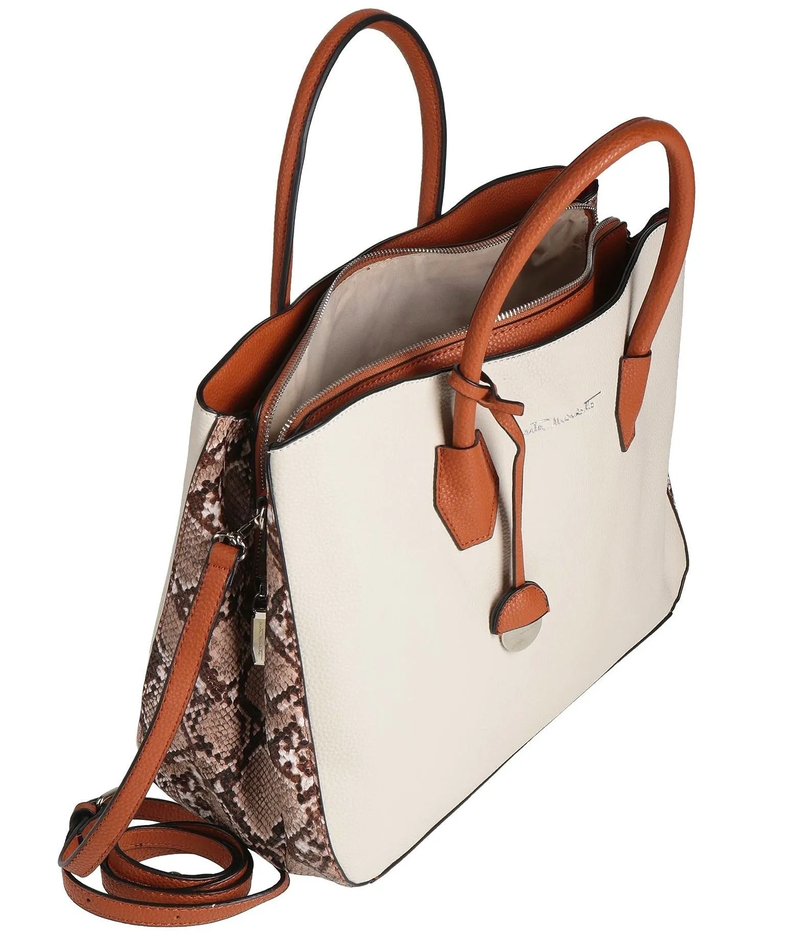 Marta Marzotto tote bag, light beige