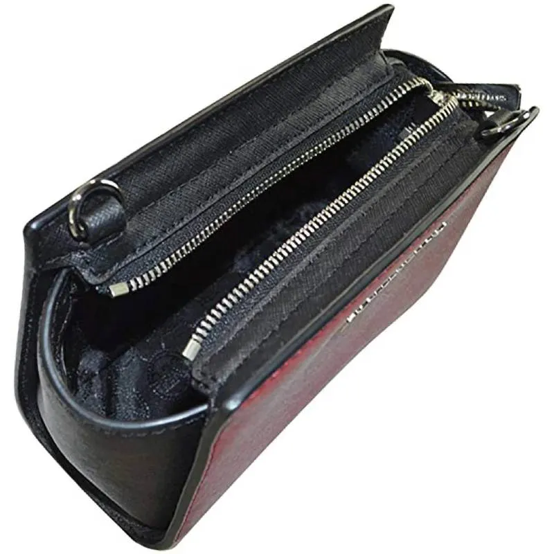 Michael Kors Selma Mini Bag, black and red