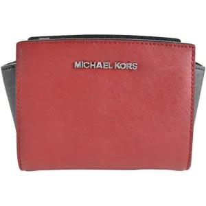 Michael Kors Selma Mini Bag, black and red
