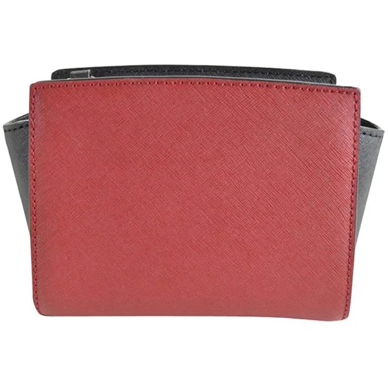 Michael Kors Selma Mini Bag, black and red