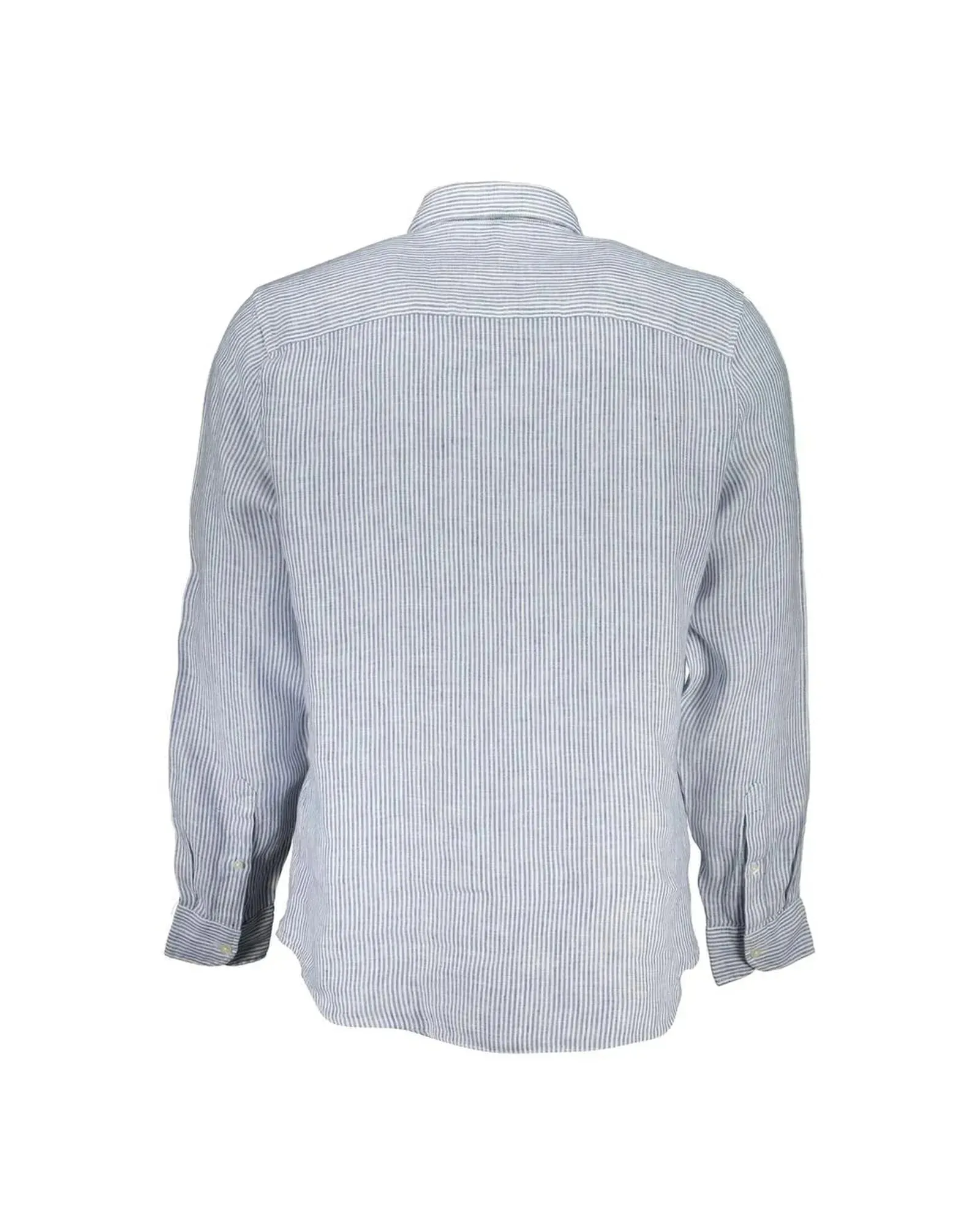 North Sails Men's Blue Linen Shirt - M