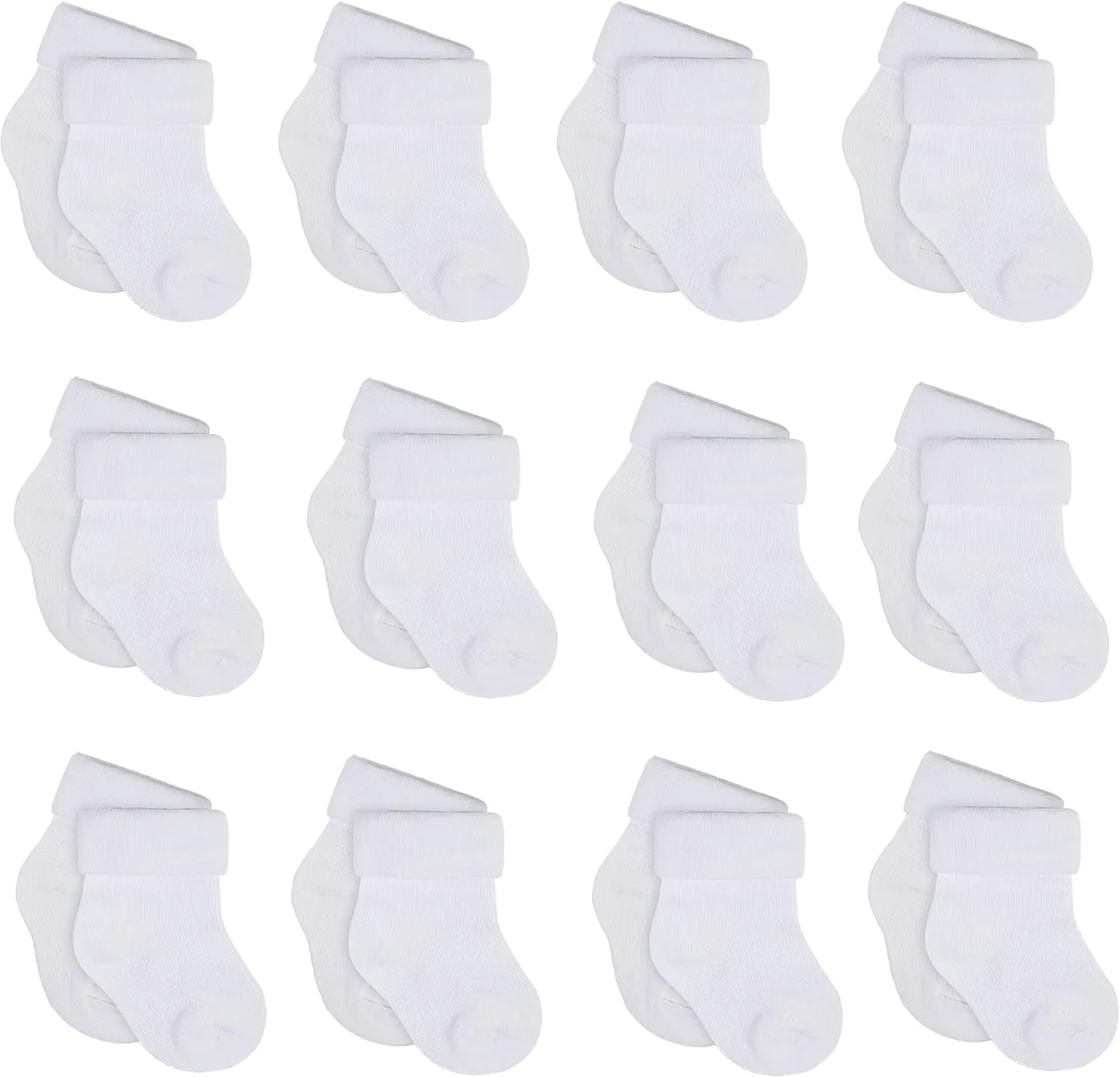 Onesies Brand Unisex Baby 12-Pair Bootie Socks