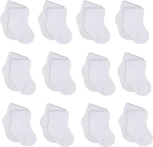 Onesies Brand Unisex Baby 12-Pair Bootie Socks