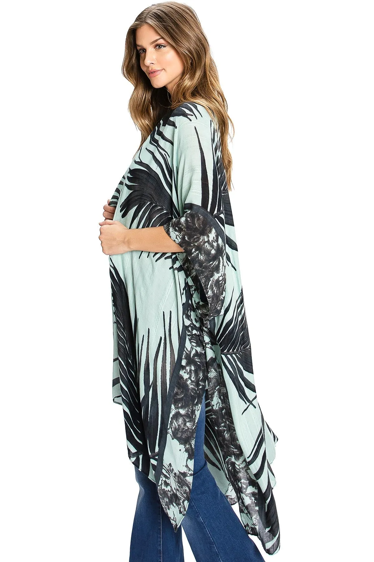 Palm Breeze Kimono