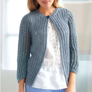 Patons Sara's Knit Cardigan