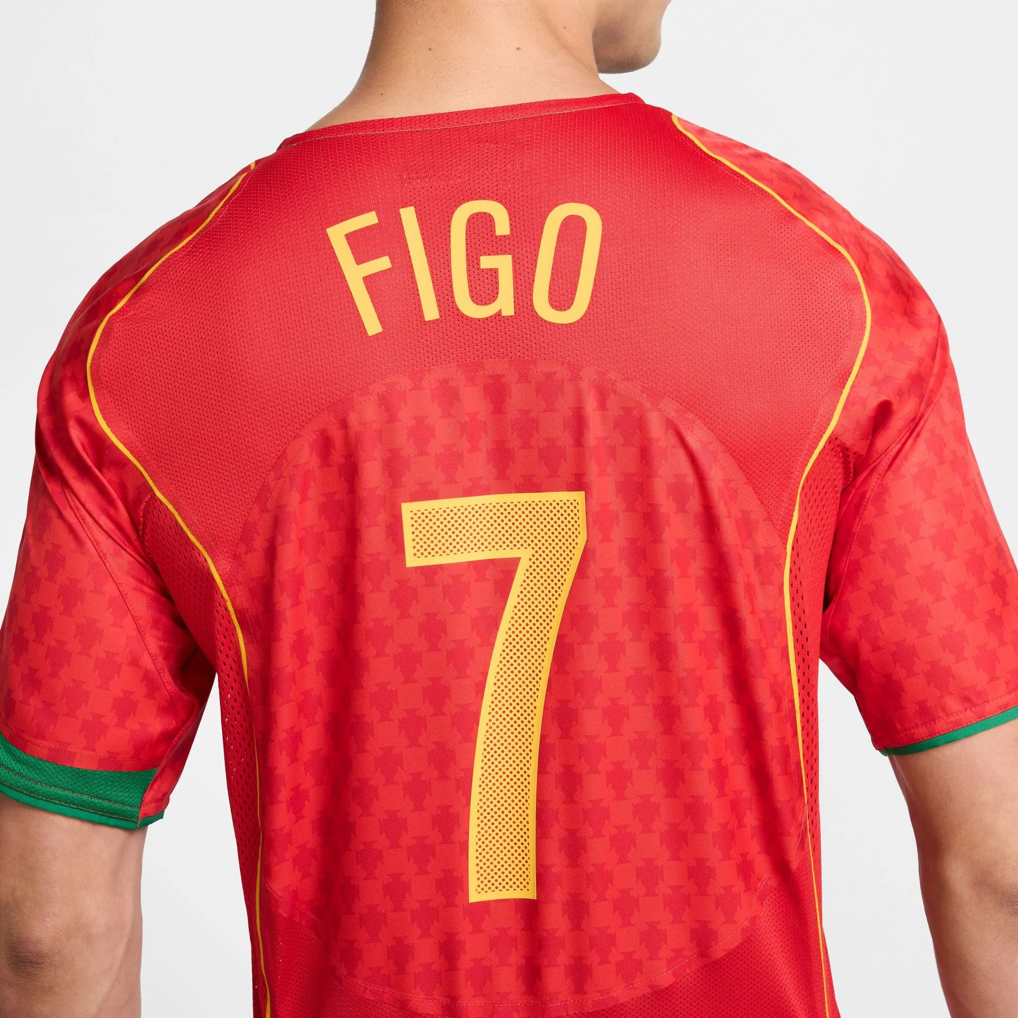 Portugal 2004 Reissue Luis Figo Home Jersey