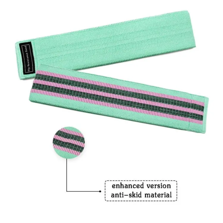 Purple Rally Polyester-cotton   Latex Yarn Loop Tension Band Yoga Resistance Band, Size: 76 x 8cm