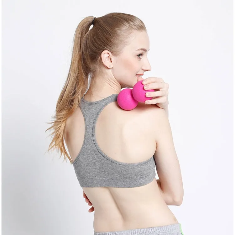 Silicone Elastic Fitness Massage Ball Yaga Ball(Orange)