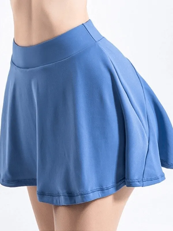 Stylish Elastic Women's Tennis Shorts-Skirt with Pocket - SF0187