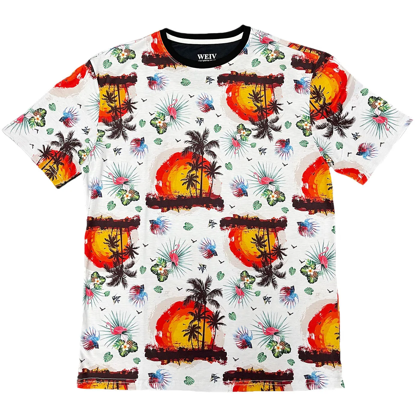 Tropical Print T-Shirt