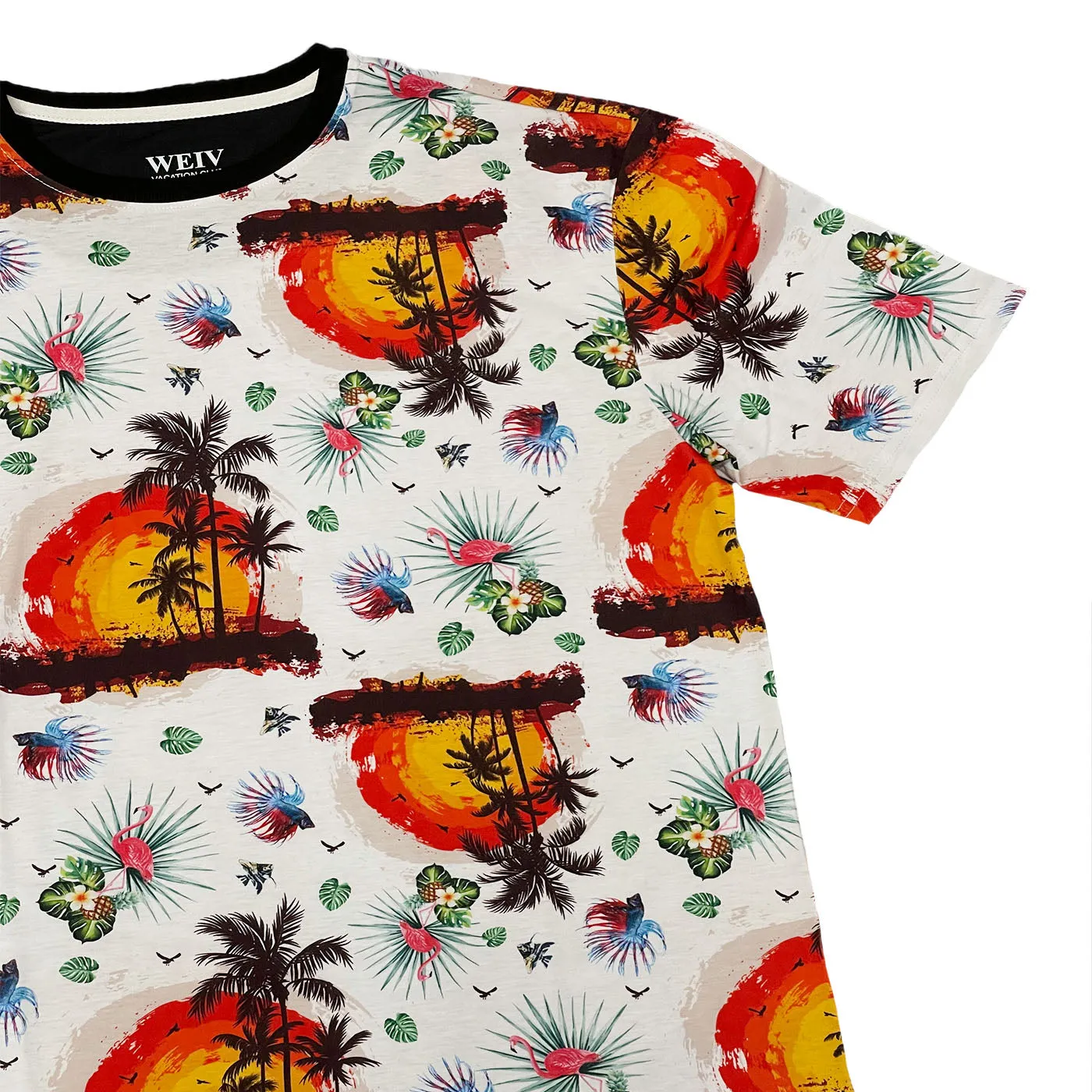 Tropical Print T-Shirt