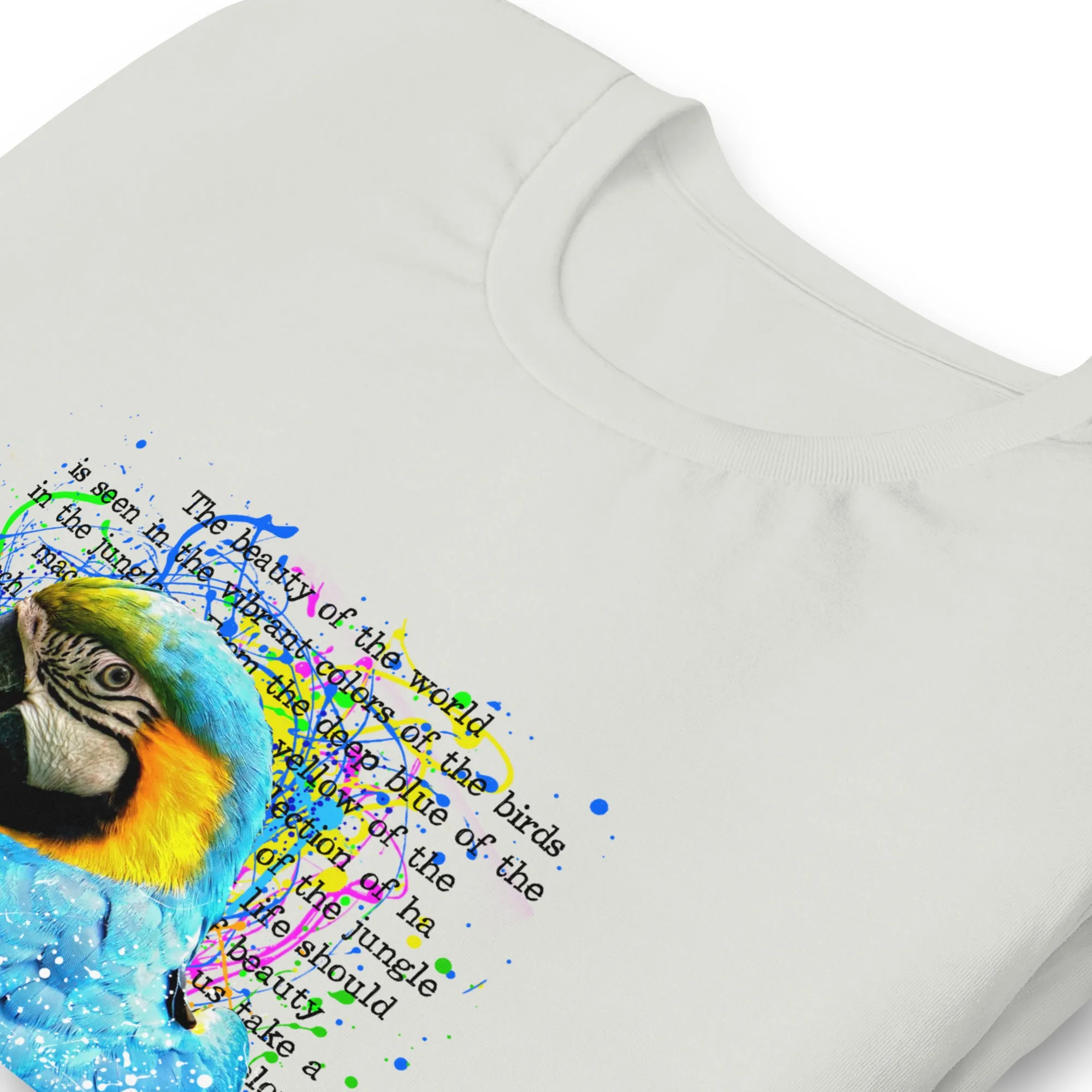 Unisex T-shirt - Vibrant Symphony: Nature's Palette