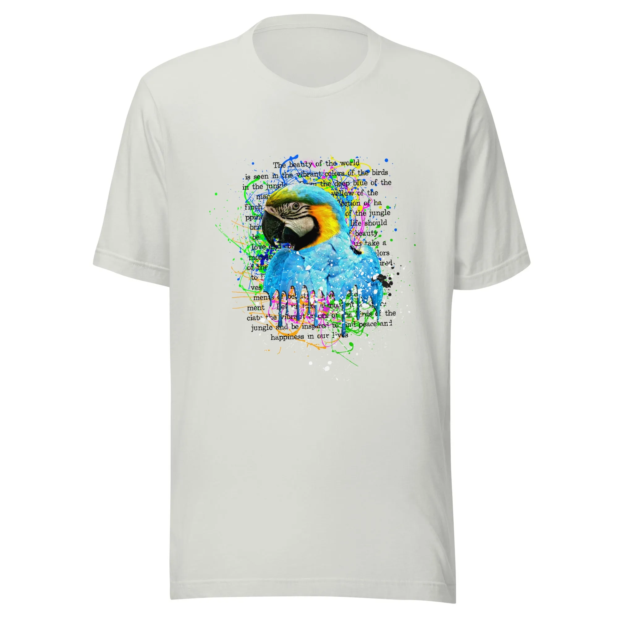 Unisex T-shirt - Vibrant Symphony: Nature's Palette