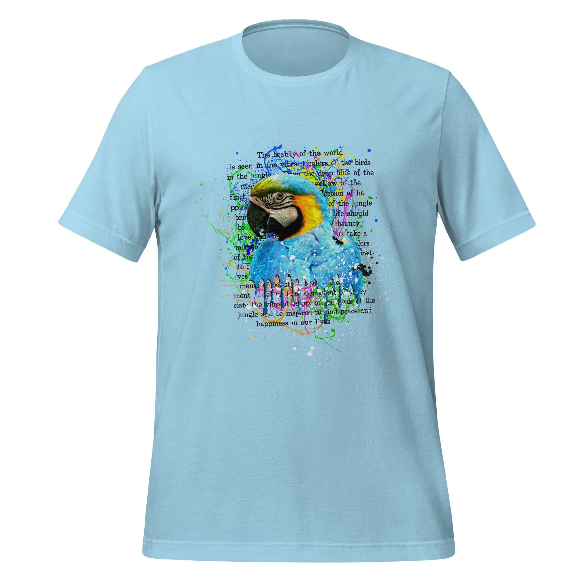 Unisex T-shirt - Vibrant Symphony: Nature's Palette