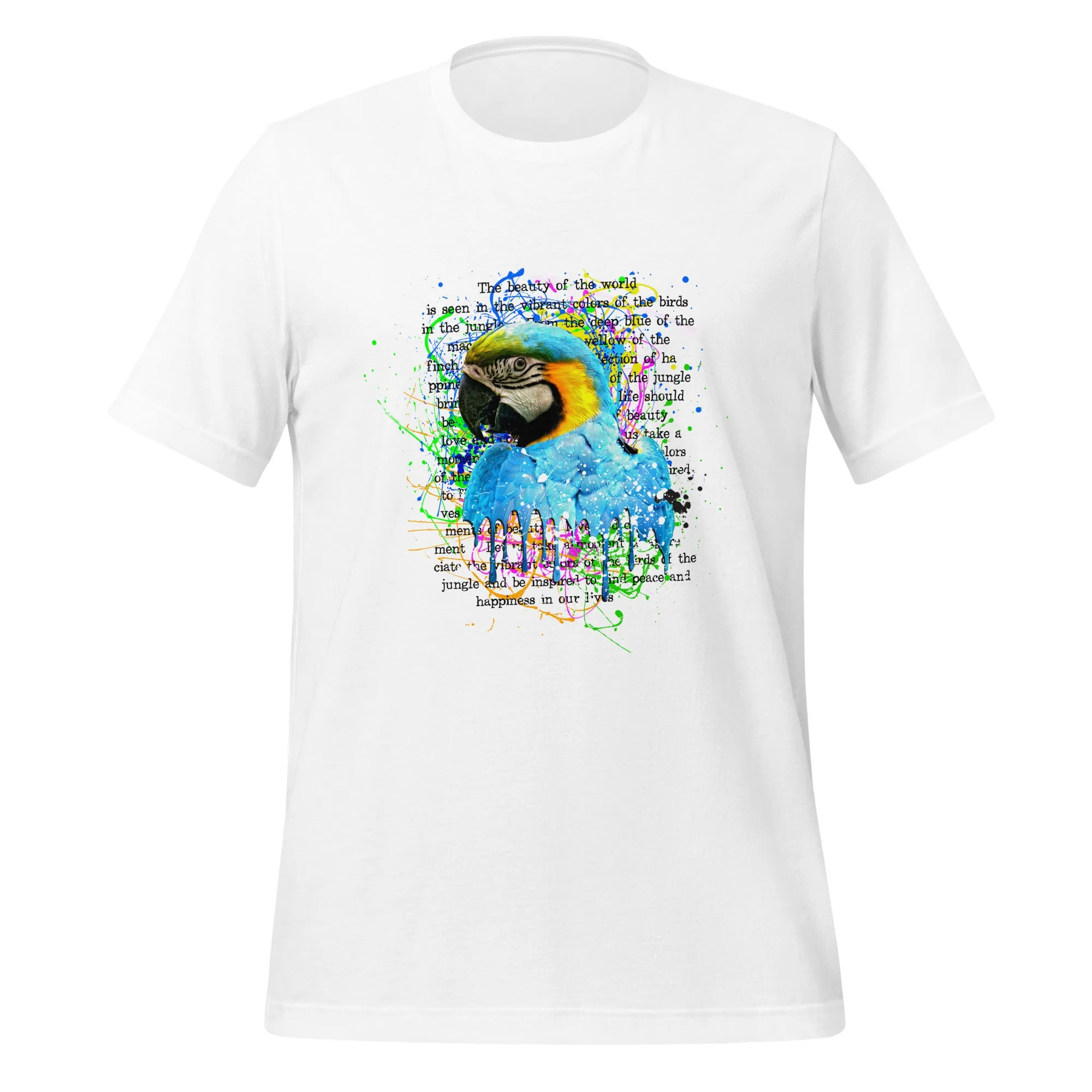 Unisex T-shirt - Vibrant Symphony: Nature's Palette