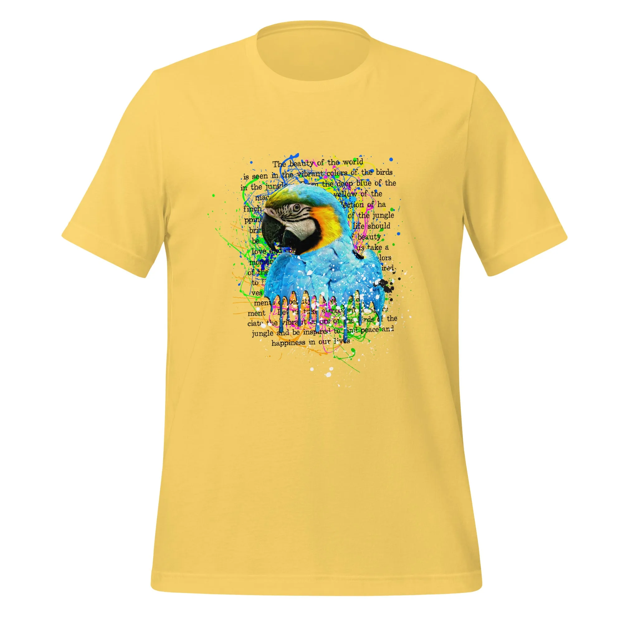 Unisex T-shirt - Vibrant Symphony: Nature's Palette