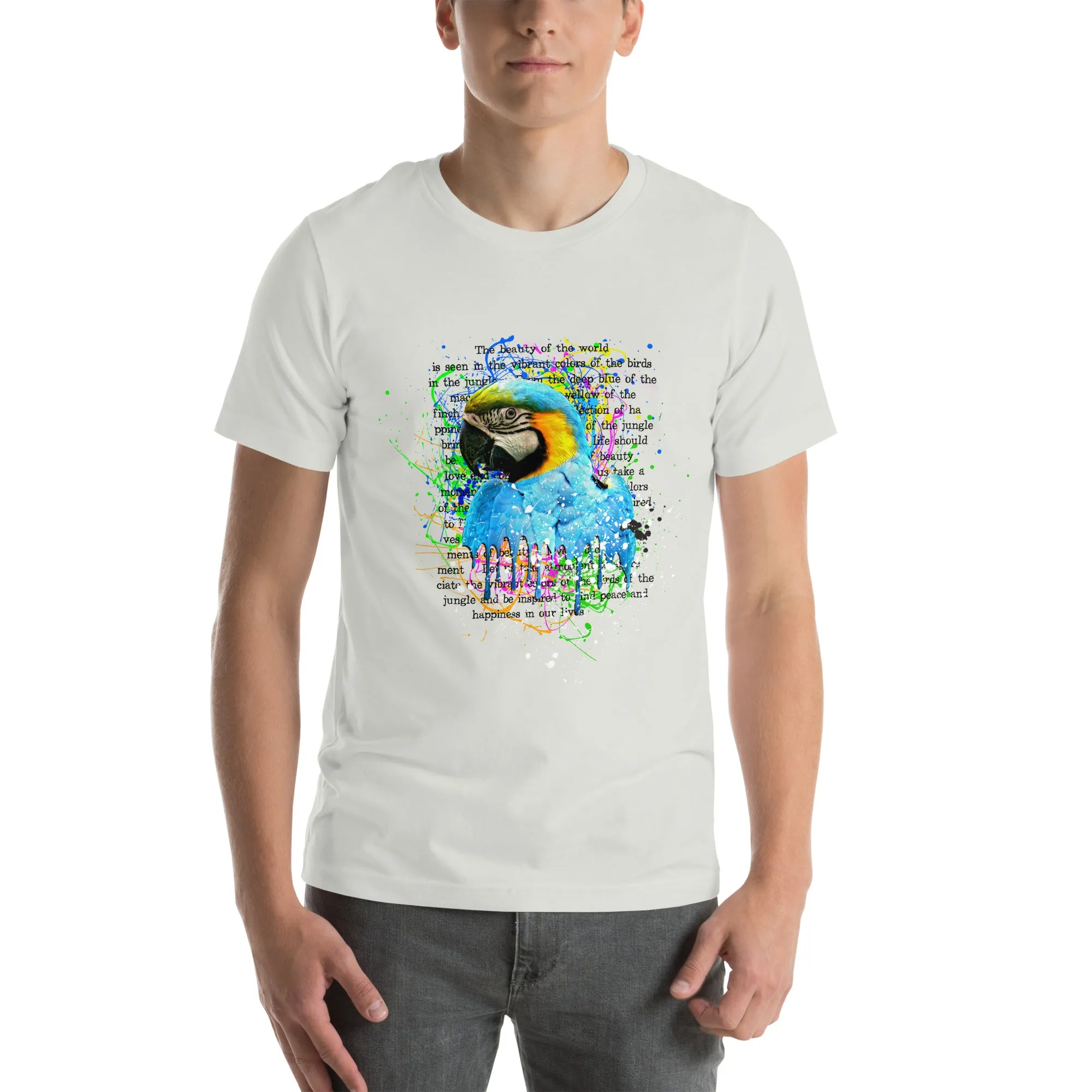 Unisex T-shirt - Vibrant Symphony: Nature's Palette