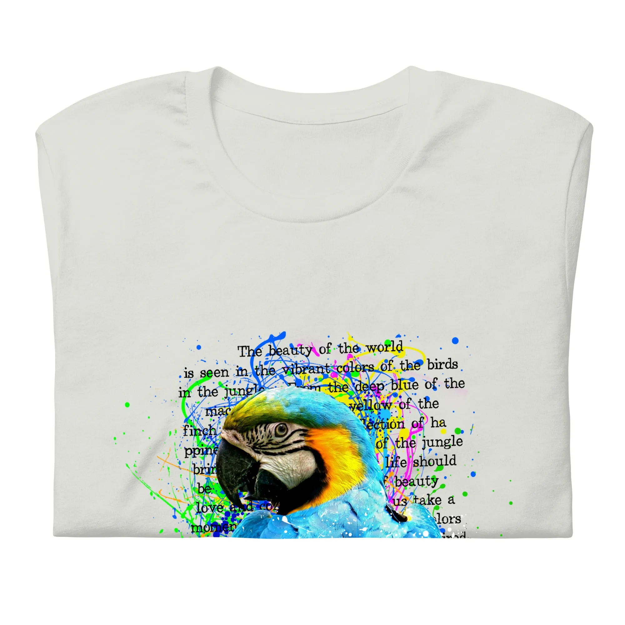 Unisex T-shirt - Vibrant Symphony: Nature's Palette