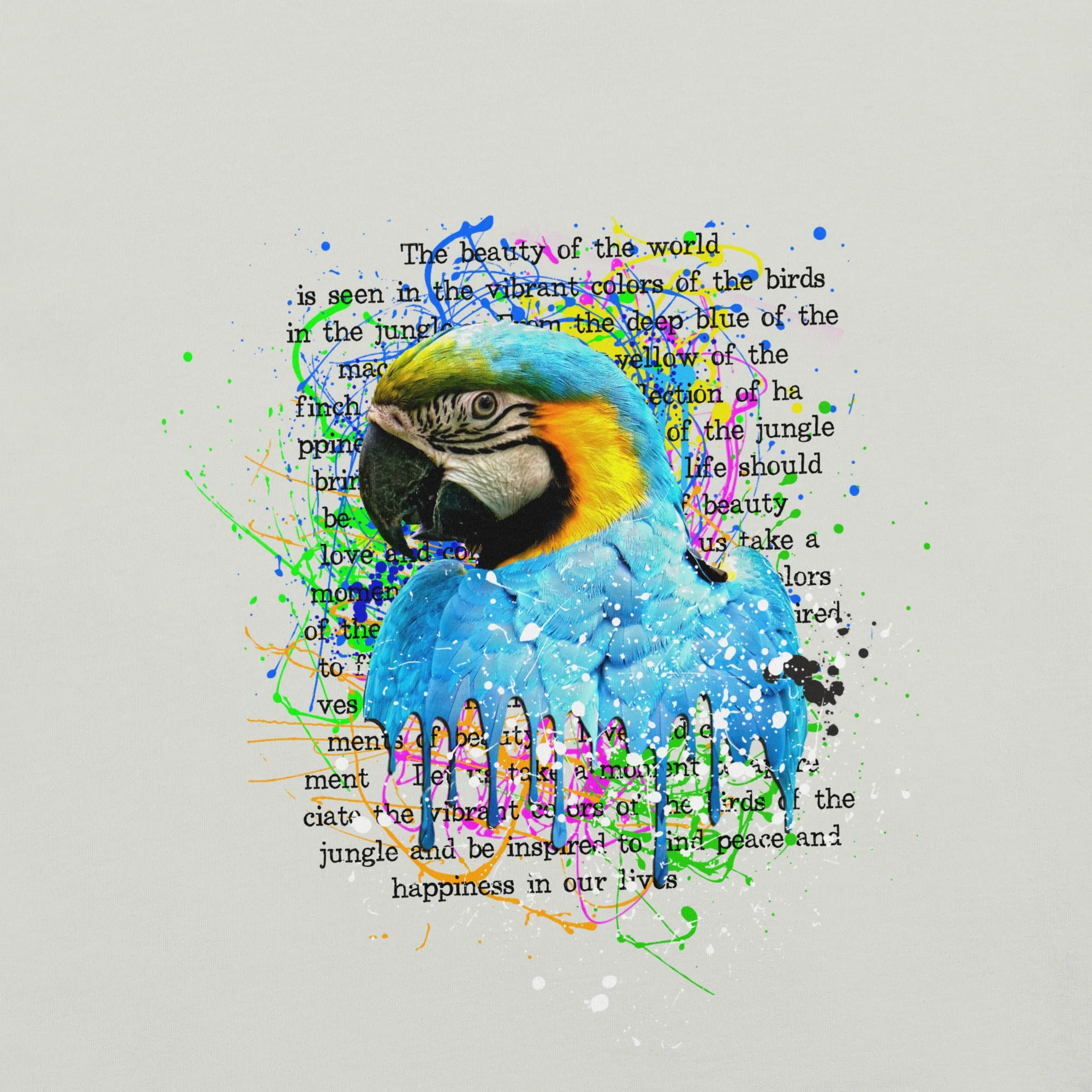 Unisex T-shirt - Vibrant Symphony: Nature's Palette